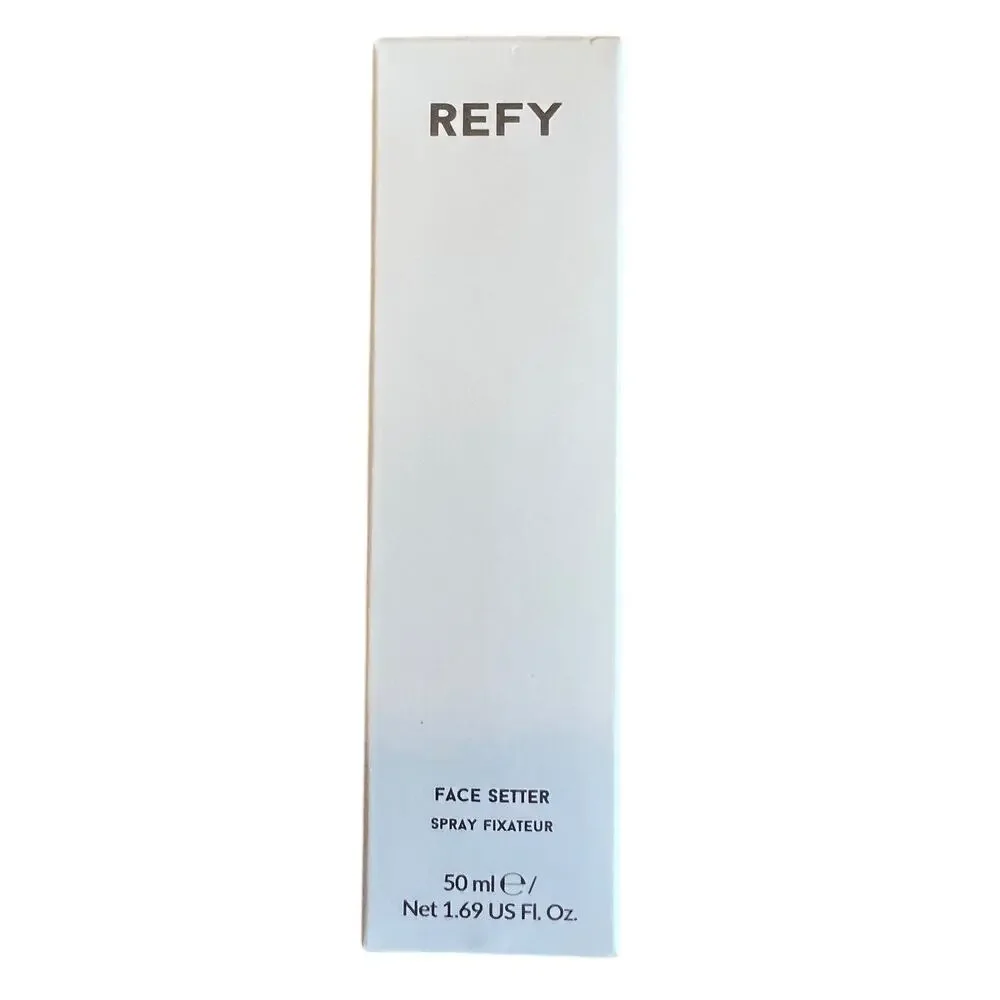Refy Face Setter Makeup Setting Clear Spray New in Sealed Box Full Size